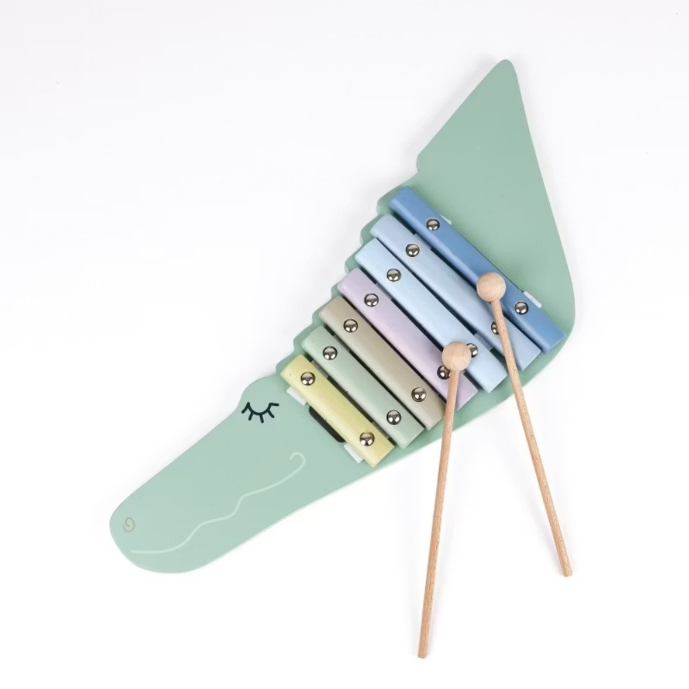 Ksylofoni Värikäs Krokotiili