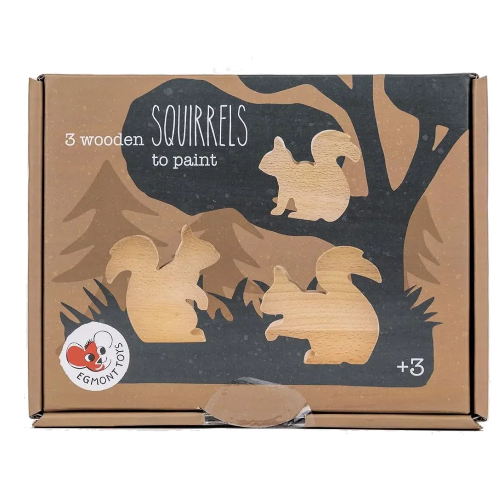 Puiset Hahmot Maalaukseen - Oravaperhe