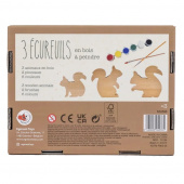 Puiset Hahmot Maalaukseen - Oravaperhe Puiset Hahmot Maalaukseen - Oravaperhe