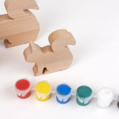 Puiset Hahmot Maalaukseen - Oravaperhe Puiset Hahmot Maalaukseen - Oravaperhe