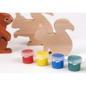 Puiset Hahmot Maalaukseen - Oravaperhe Puiset Hahmot Maalaukseen - Oravaperhe