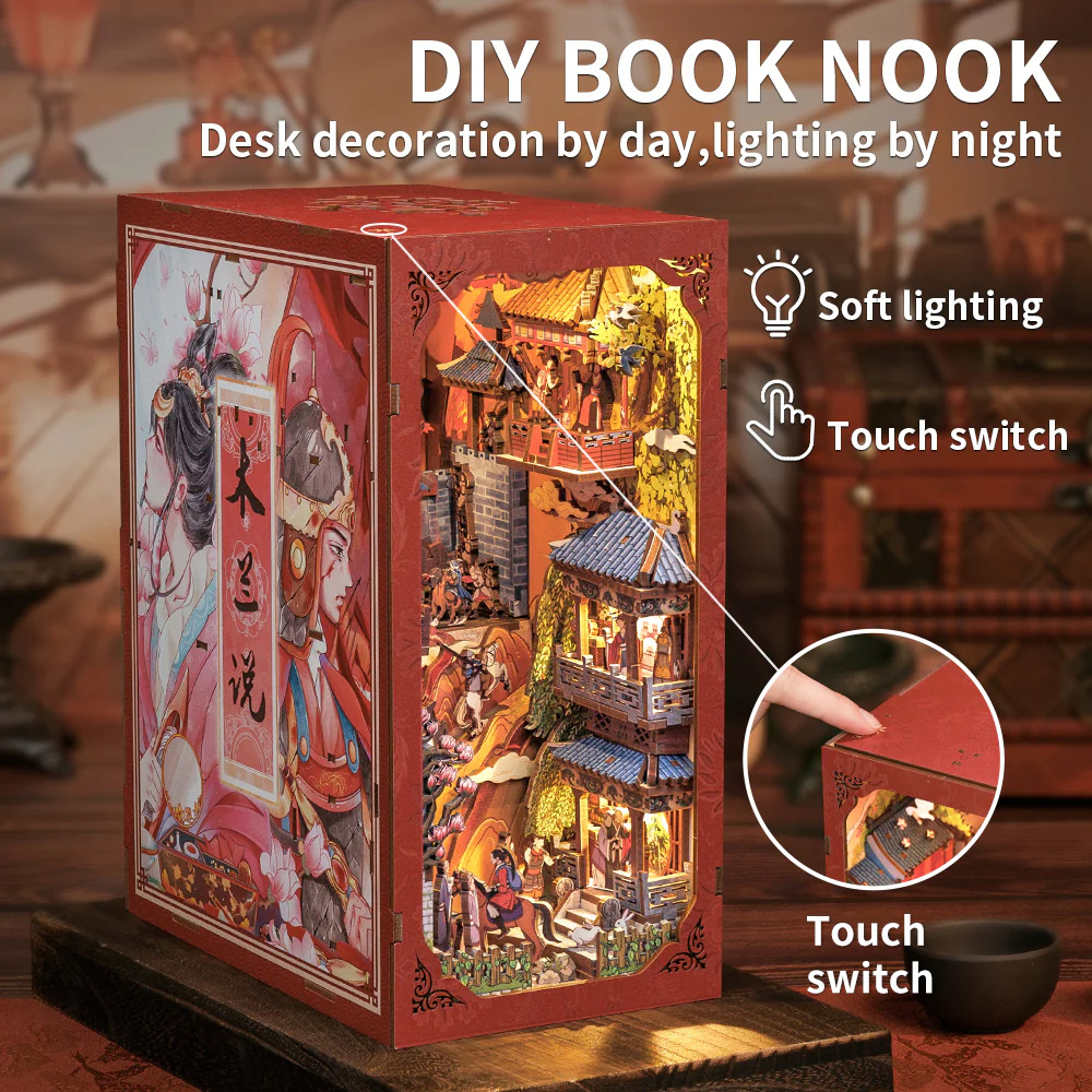 Cutebee Book Nook - The Legend of Mulan