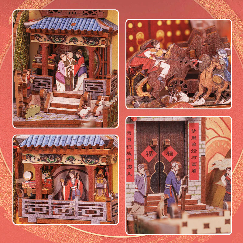 Cutebee Book Nook - The Legend of Mulan