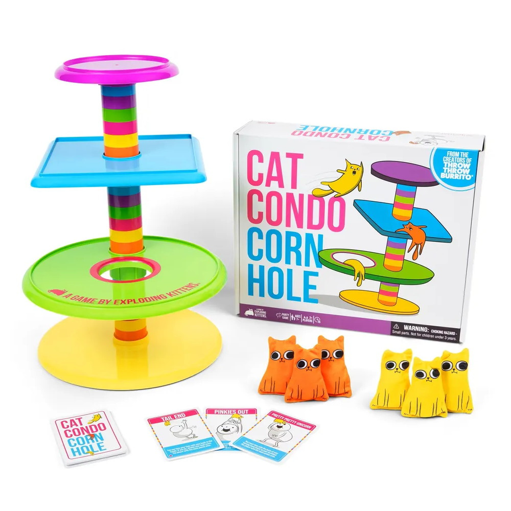 Cat Condo Cornhole