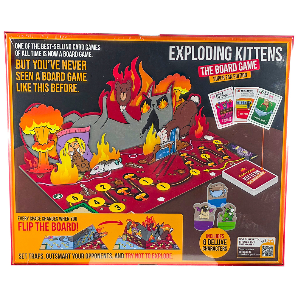 Exploding Kittens: The Board Game (FI)