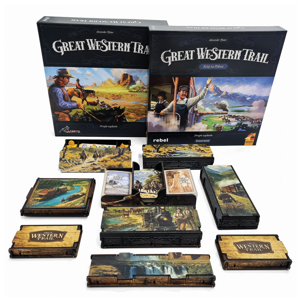 e-Raptor Insert - Great Western Trail 2nd ed + expansion UV Print