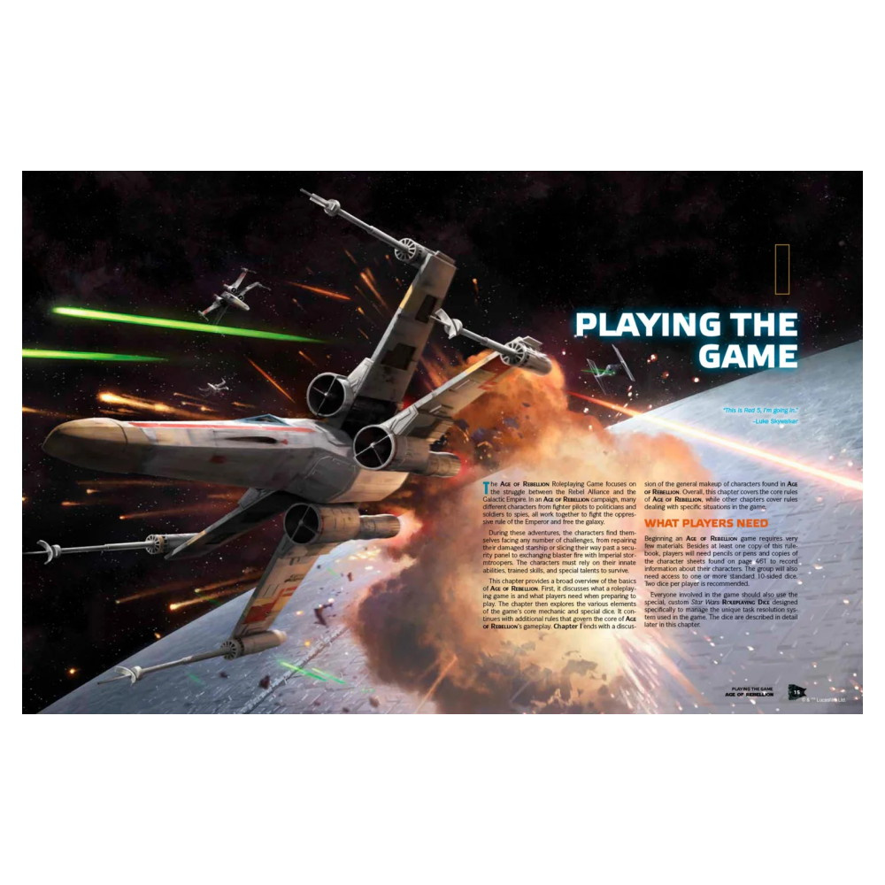 Star Wars RPG: Age of Rebellion - Core Rulebook