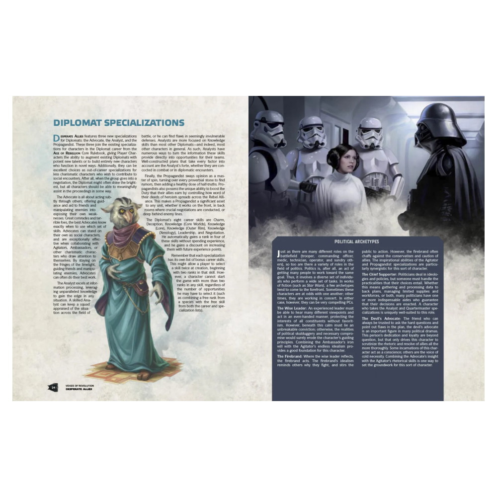 Star Wars RPG: Age of Rebellion - Desperate Allies