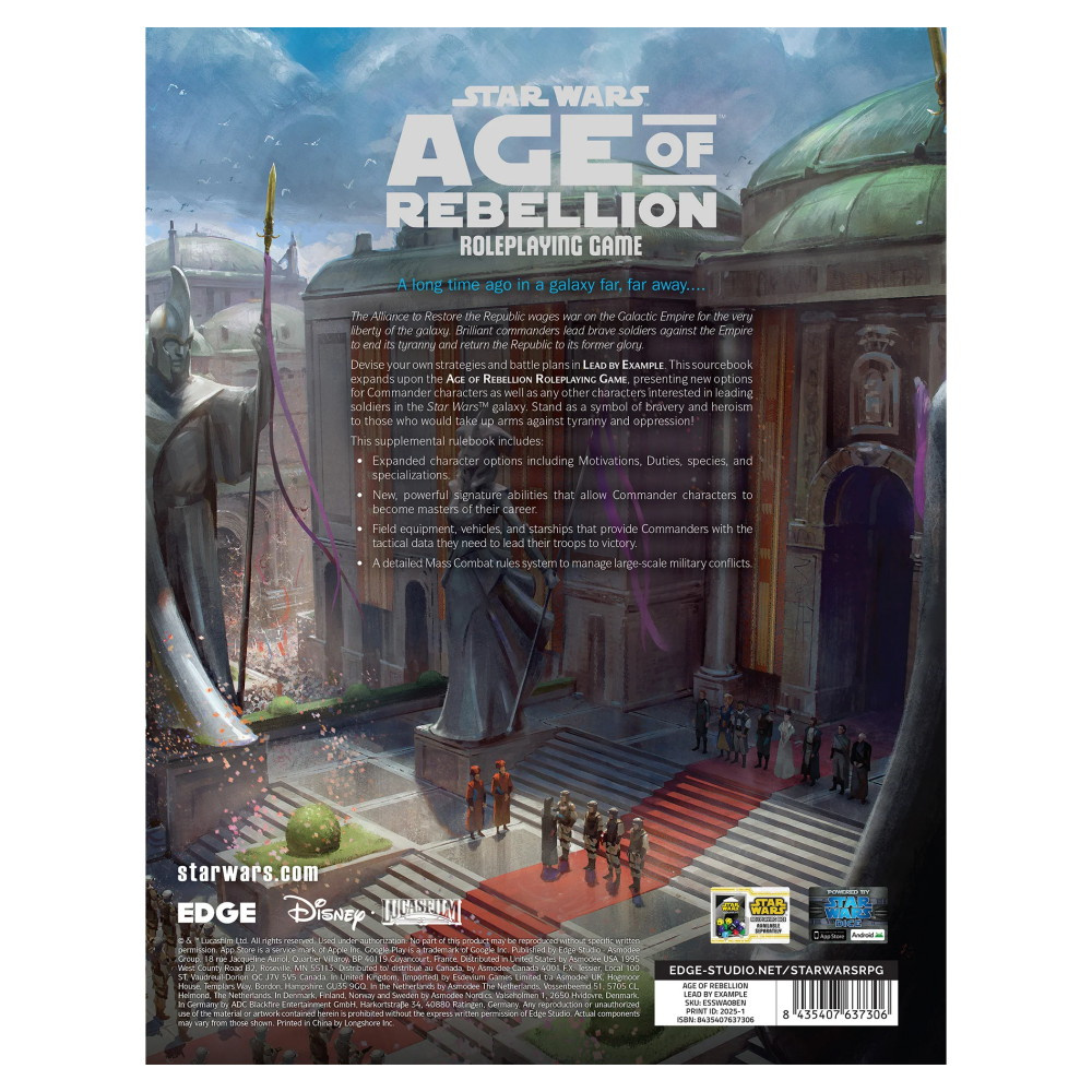 Star Wars RPG: Age of Rebellion - Lead by Example