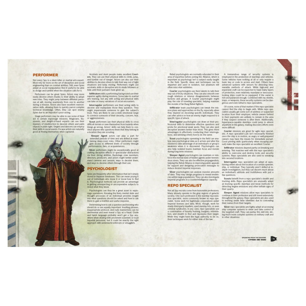 Star Wars RPG: Age of Rebellion - Cyphers and Masks