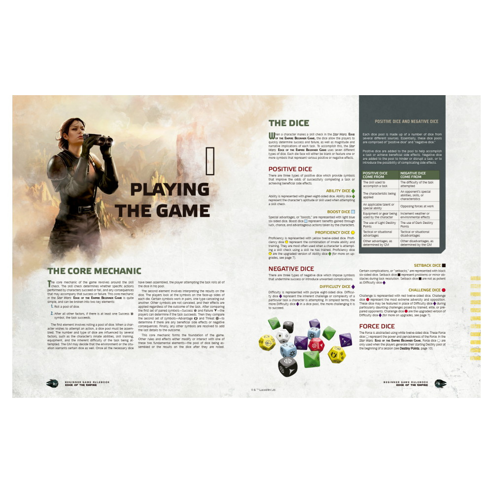 Star Wars RPG: Edge of the Empire - Beginner Game