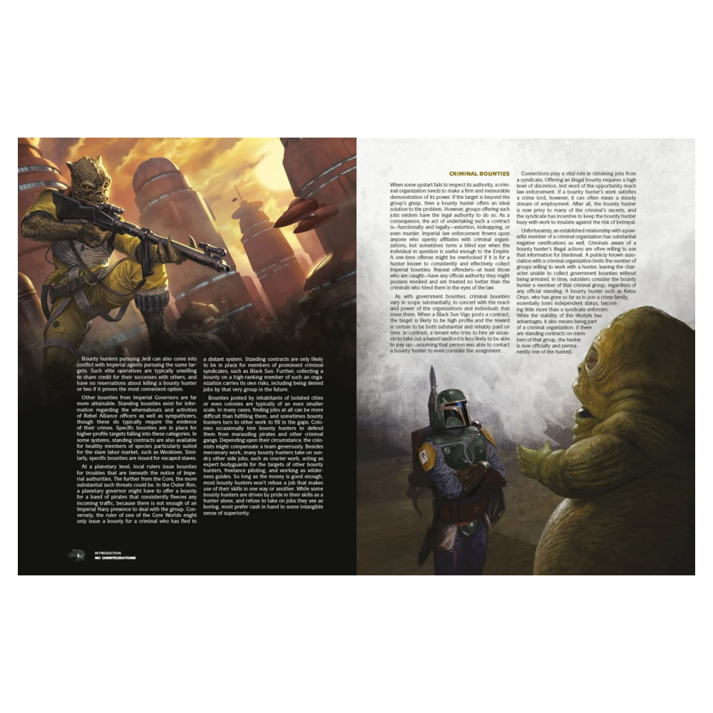 Star Wars RPG: Edge of the Empire - No Disintegrations