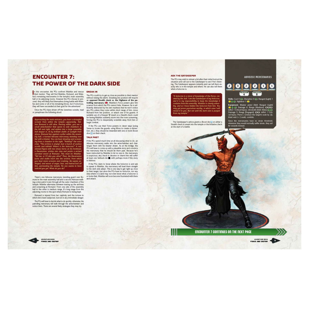 Star Wars RPG: Force and Destiny - Beginner Game