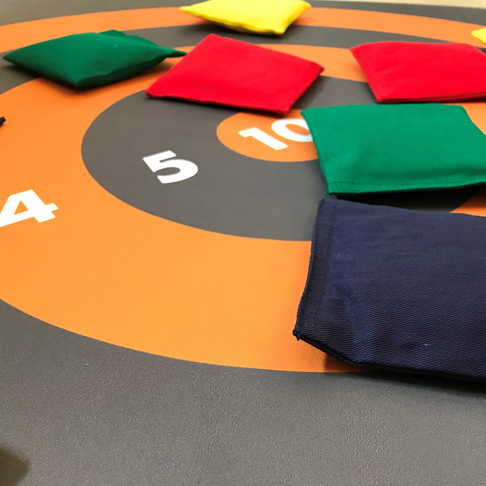 Floor Target Mat + 12 Bean Bags