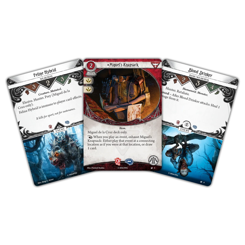 Arkham Horror: TCG Miguel de la Cruz Investigator Deck