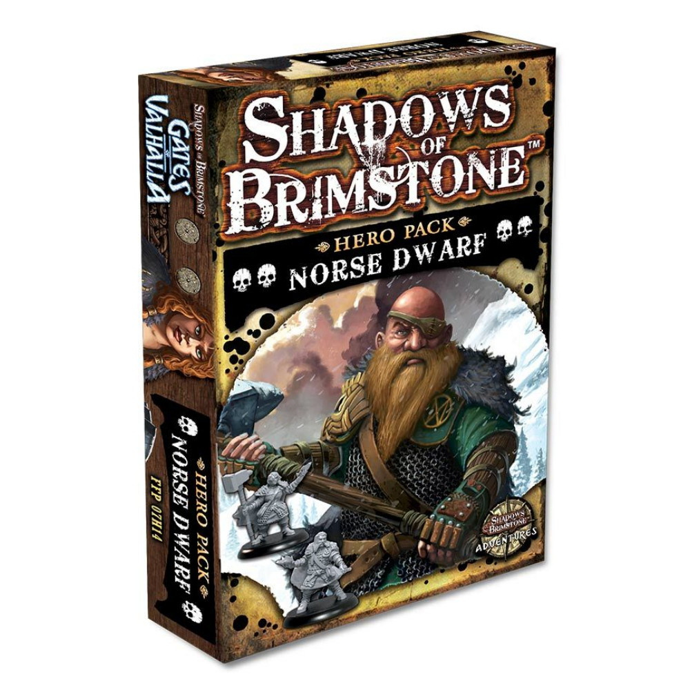 Shadows of Brimstone: Norse Dwarf Hero Pack (Exp.)