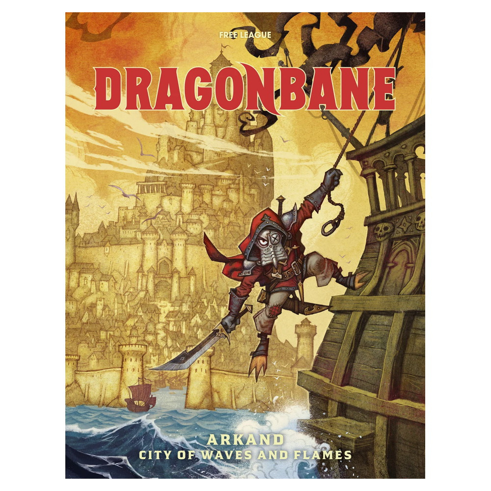 Dragonbane RPG: Arkand - City of Waves and Flames
