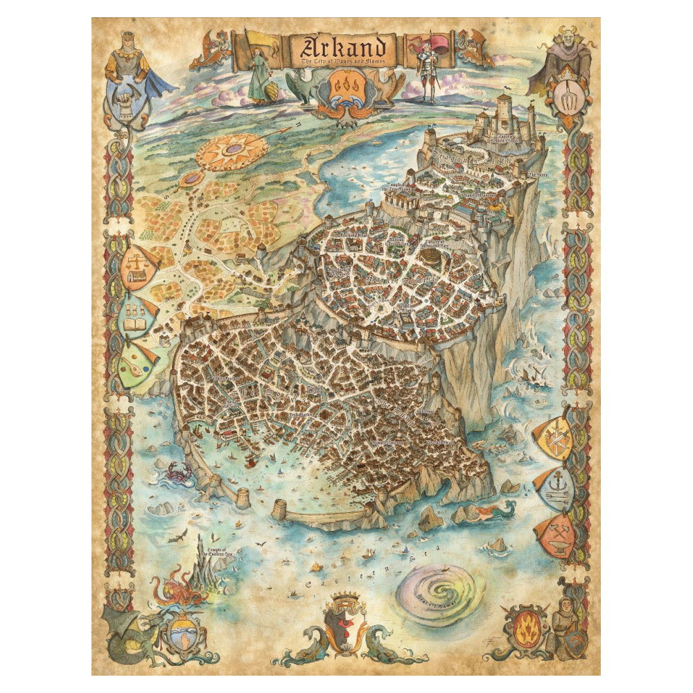 Dragonbane RPG: Arkand - City of Waves and Flames