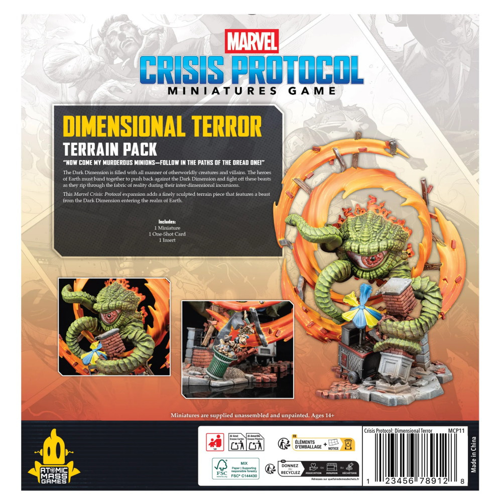 Marvel: Crisis Protocol -Dimensional Terror Terrain Pack (Exp.)