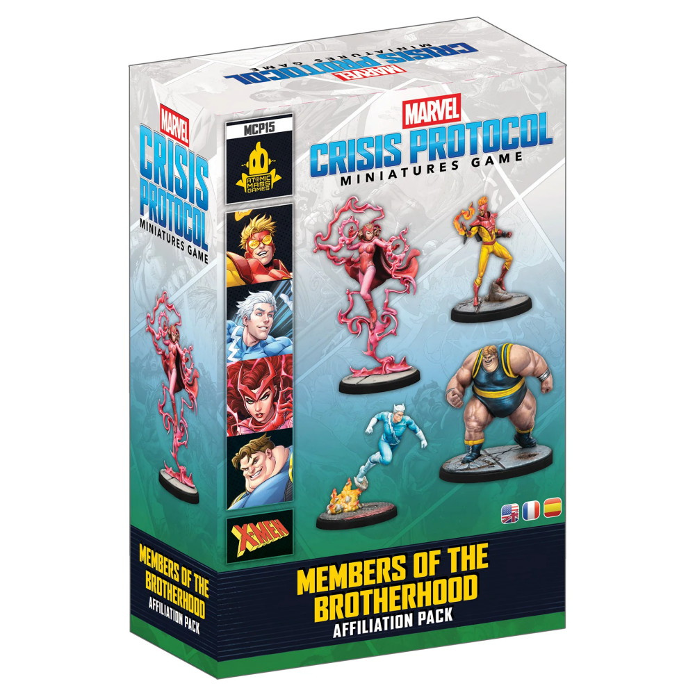 Marvel: Crisis Protocol -  Members of the Brotherhood Affiliation Pack (Exp.)