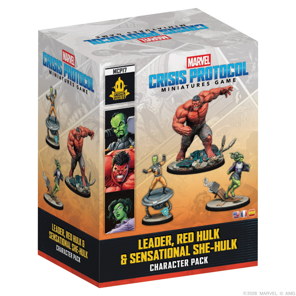 Marvel: Crisis Protocol -  Leader, Red Hulk & Sensational She-Hulk (Exp.)