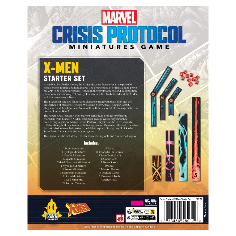 Marvel: Crisis Protocol -  X-Men Starter Set (Exp.)