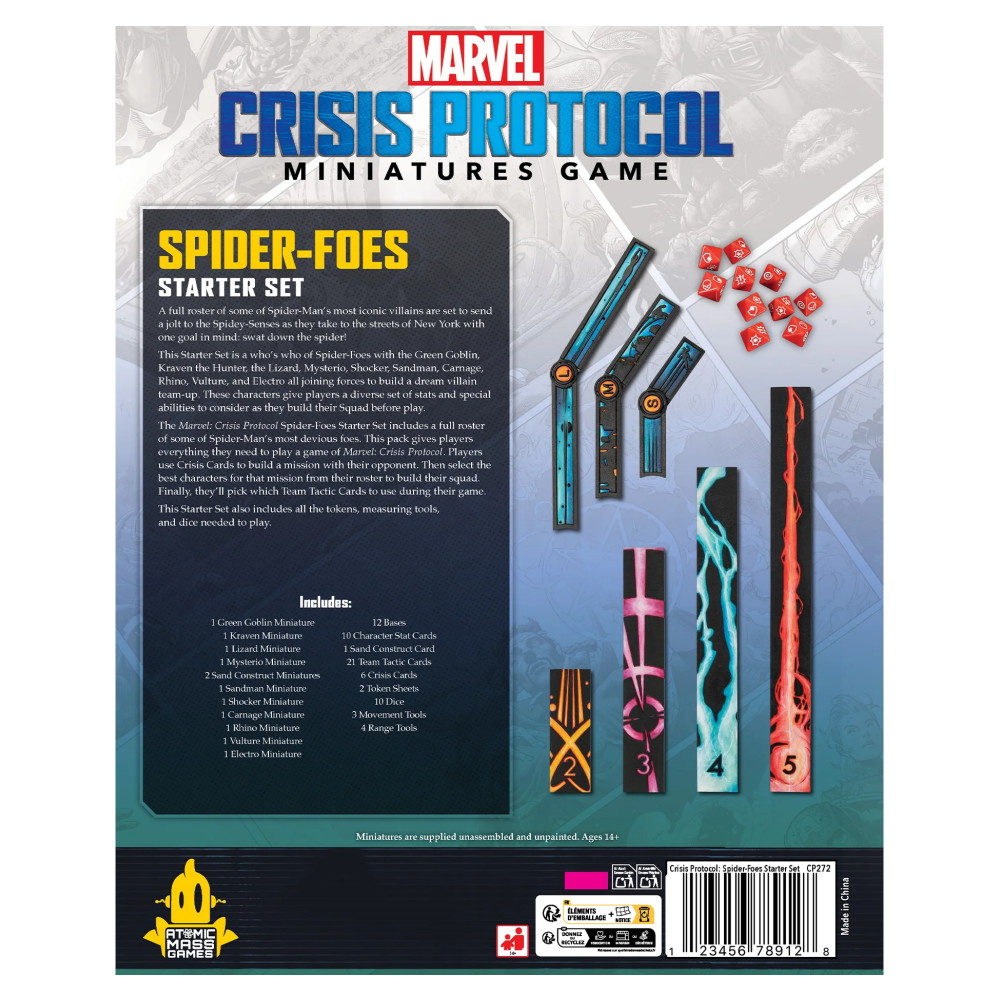 Marvel: Crisis Protocol - Spider-Foes Starter Set (Exp.)