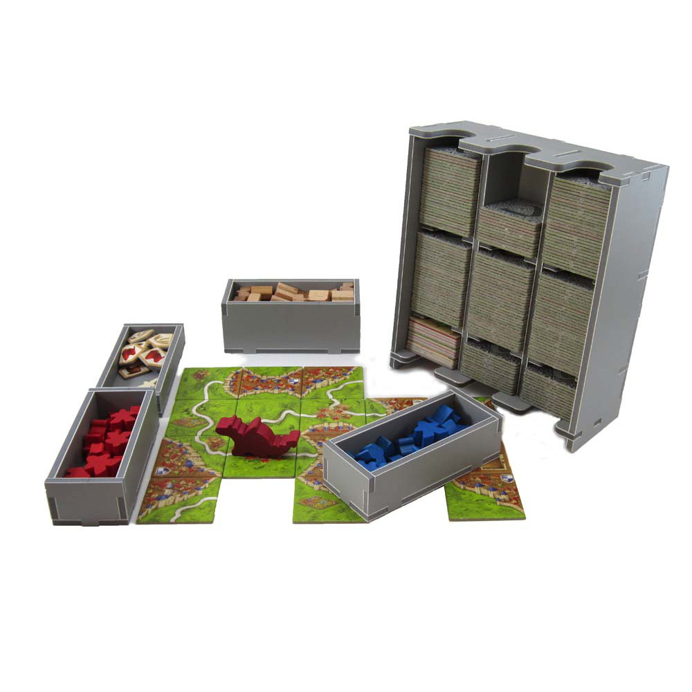Folded Space Insert - Carcassonne + Expansions