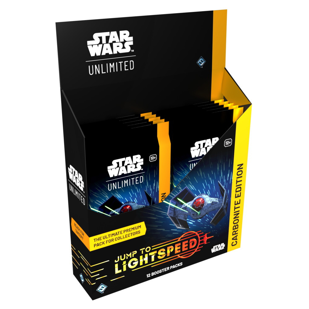 Star Wars: Unlimited - Jump to Lightspeed Carbonite Booster Display