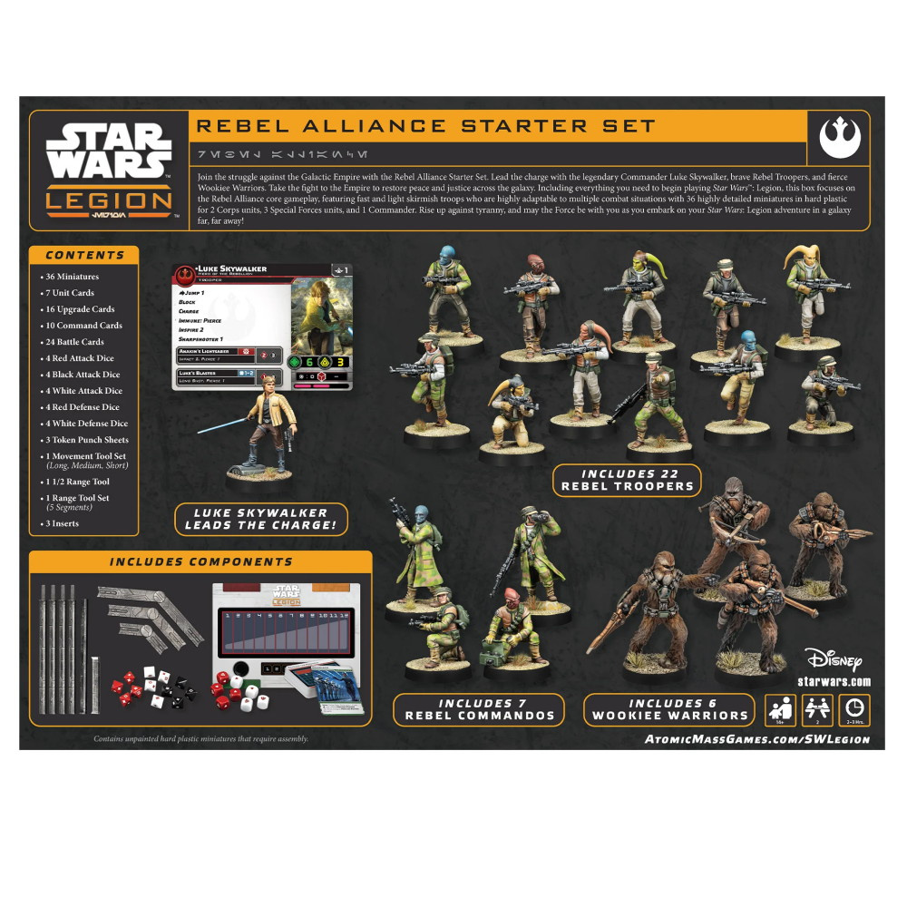 Star Wars: Legion - Rebel Alliance Starter Set (Exp.)