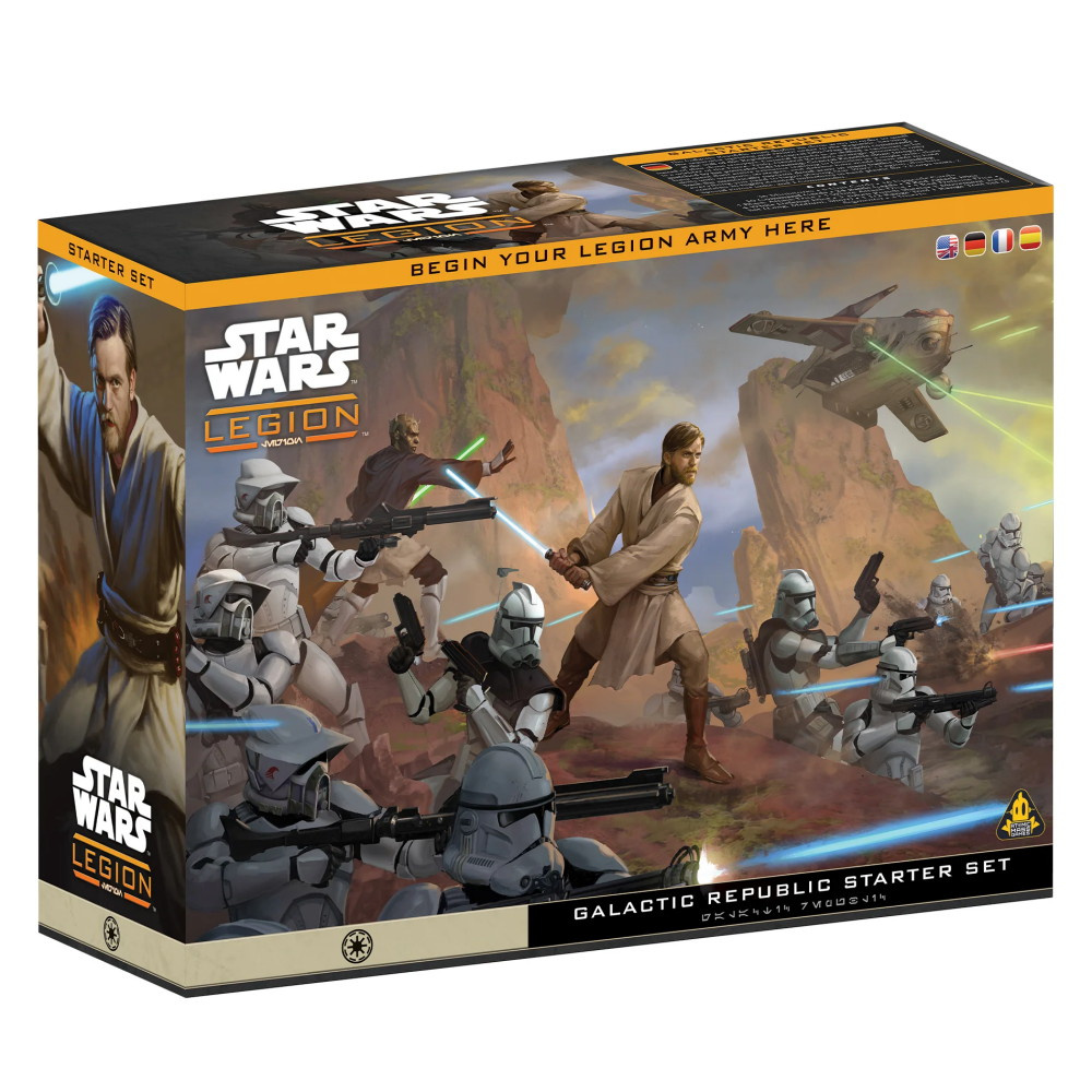 Star Wars: Legion - Galactic Republic Starter Set (Exp.)