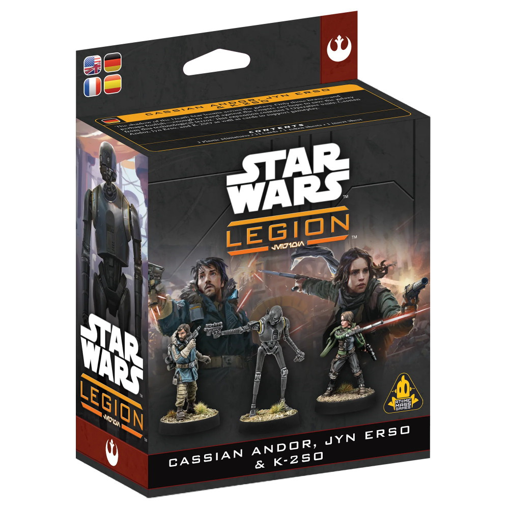 Star Wars: Legion - Cassian Andor, Jyn Erso & K-2SO (Exp.)