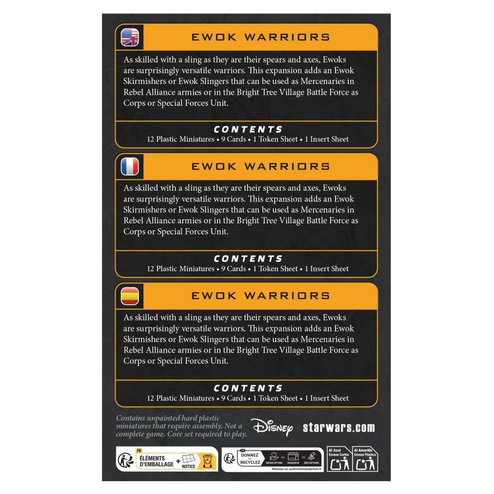 Star Wars: Legion - Ewok Warriors Unit (Exp.)