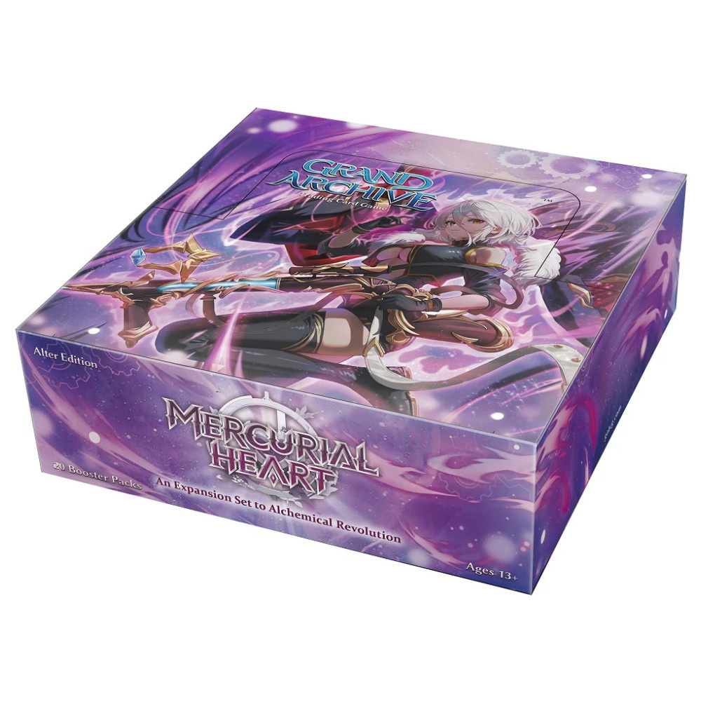 Grand Archive TCG: Mercurial Heart Booster Display