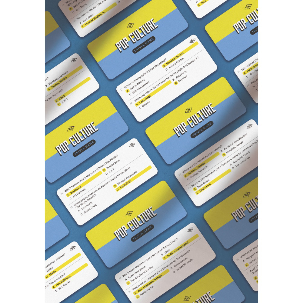 Pop Culture Trivia Game (EN)
