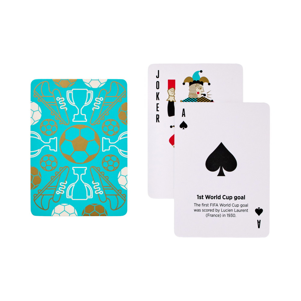 Pelikortit Jalkapallo teema