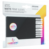 GameGenic Matte Prime Sleeves Black 64 x 89 mm GameGenic Matte Prime Sleeves Black 64 x 89 mm