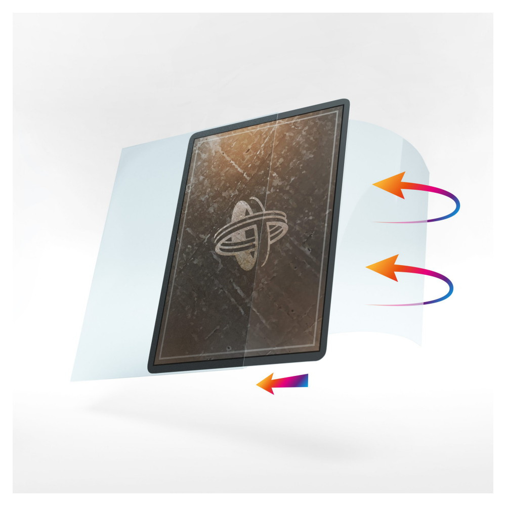 GameGenic Closable Inner Sleeves Clear 63 x 88 mm