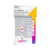 GameGenic Matte Outer Sleeves Clear 64 x 89 mm GameGenic Matte Outer Sleeves Clear 64 x 89 mm