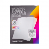 GameGenic Matte Sleeves 64 x 89 mm Clear GameGenic Matte Sleeves 64 x 89 mm Clear
