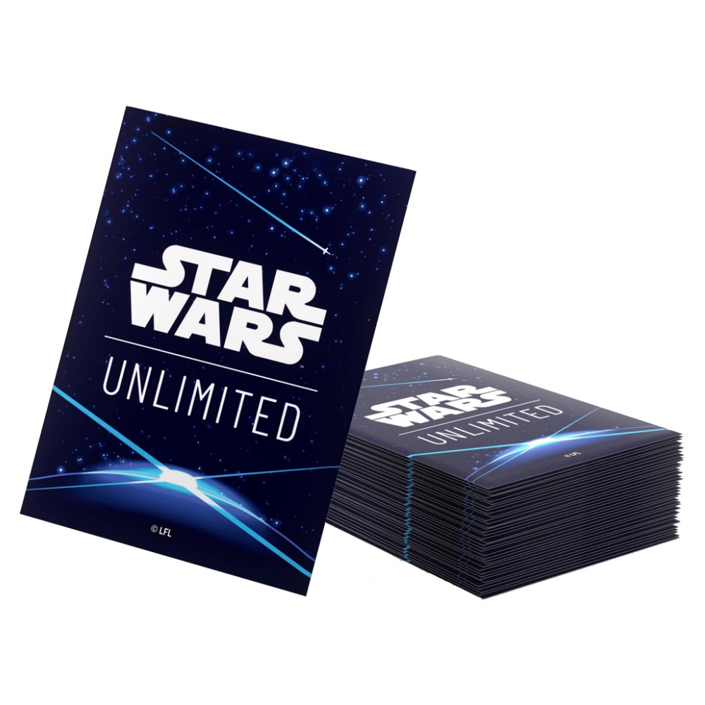 GameGenic Art Sleeves 64 x 90 mm - Star Wars Card Back Blue