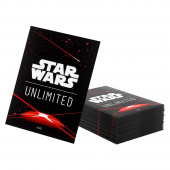 GameGenic Art Sleeves 64 x 90 mm - Star Wars Card Back Red GameGenic Art Sleeves 64 x 90 mm - Star Wars Card Back Red