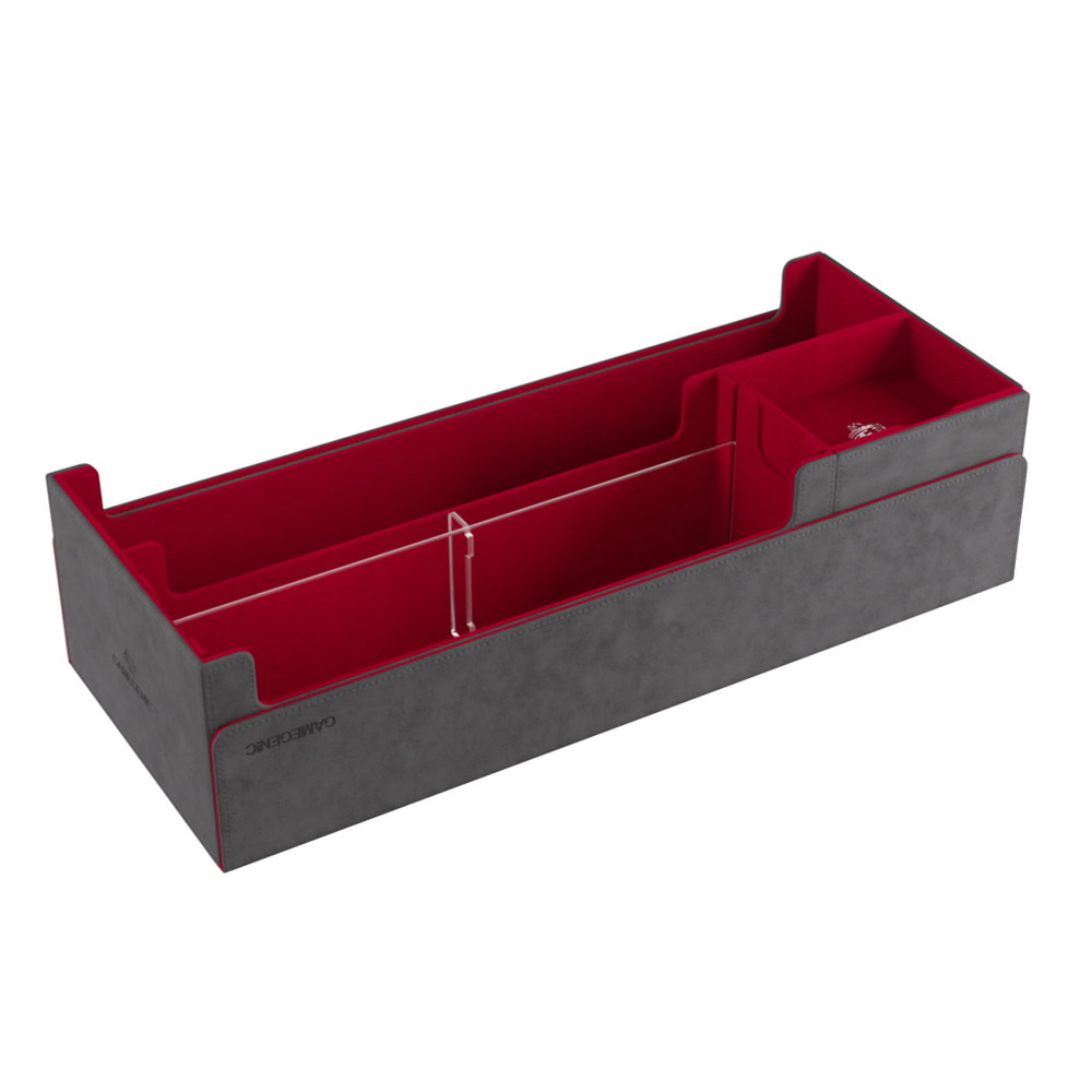 GameGenic Cards' Lair Pro 1000+ Convertible Grey/Red