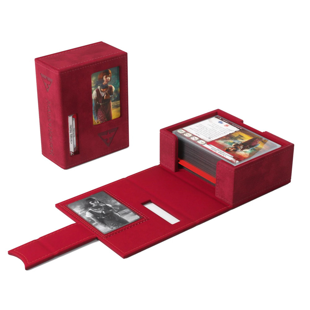 GameGenic - Arkham Horror: Investigator Deck Tome - Survivor Red