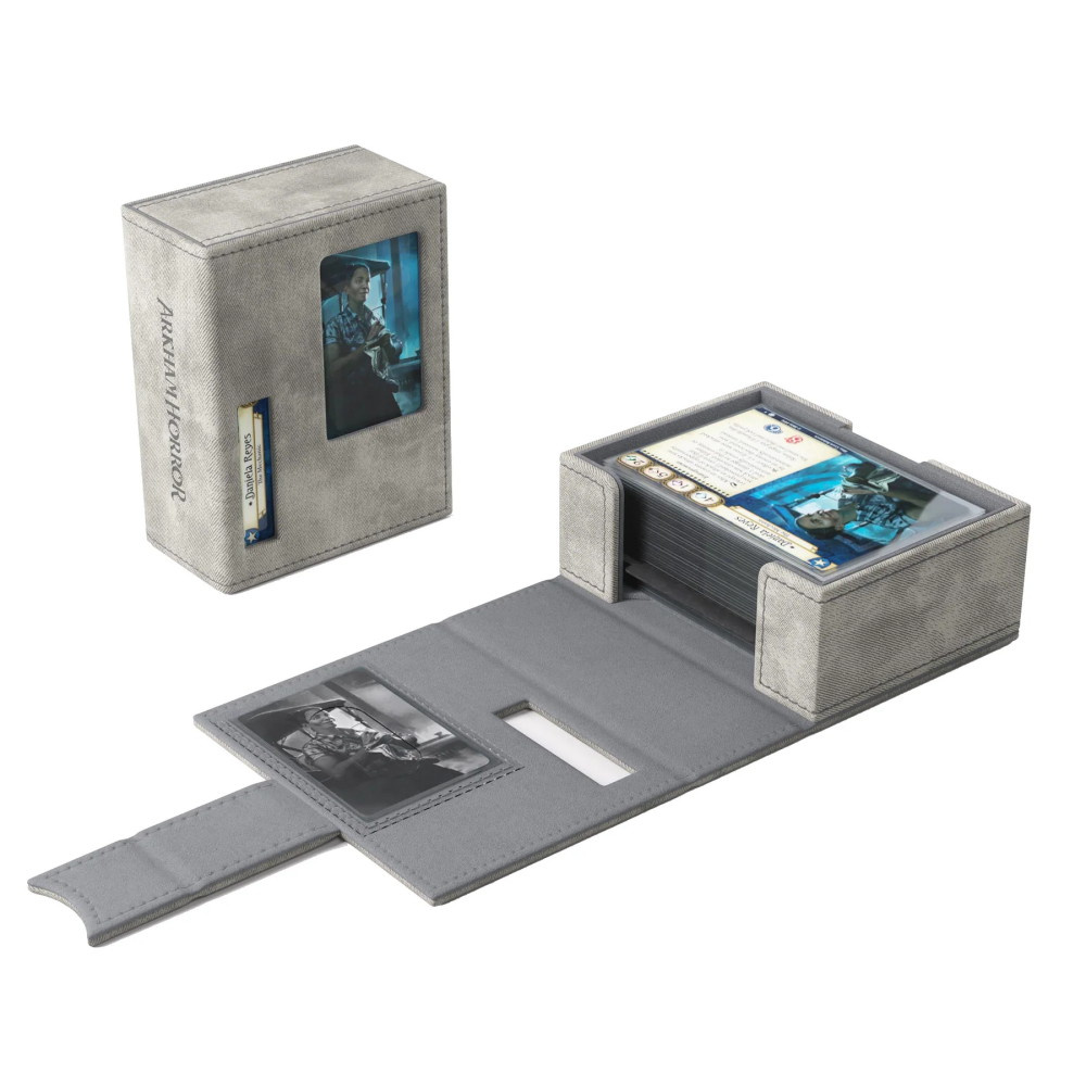 GameGenic - Arkham Horror: Investigator Deck Tome - Neutral Gray