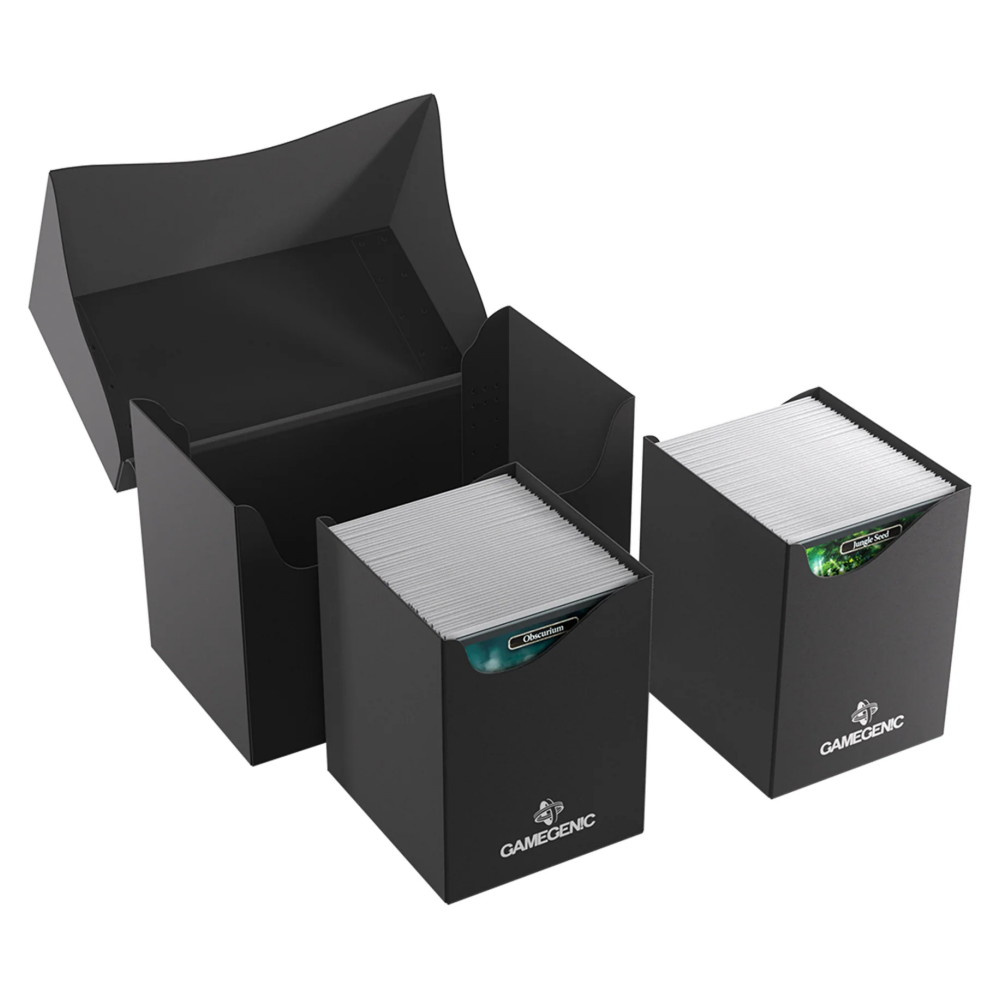 GameGenic Double Deck Holder 200+ XL Black