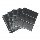 18-Pocket Side-Loading Pages - Black (10-Pack) 18-Pocket Side-Loading Pages - Black (10-Pack)