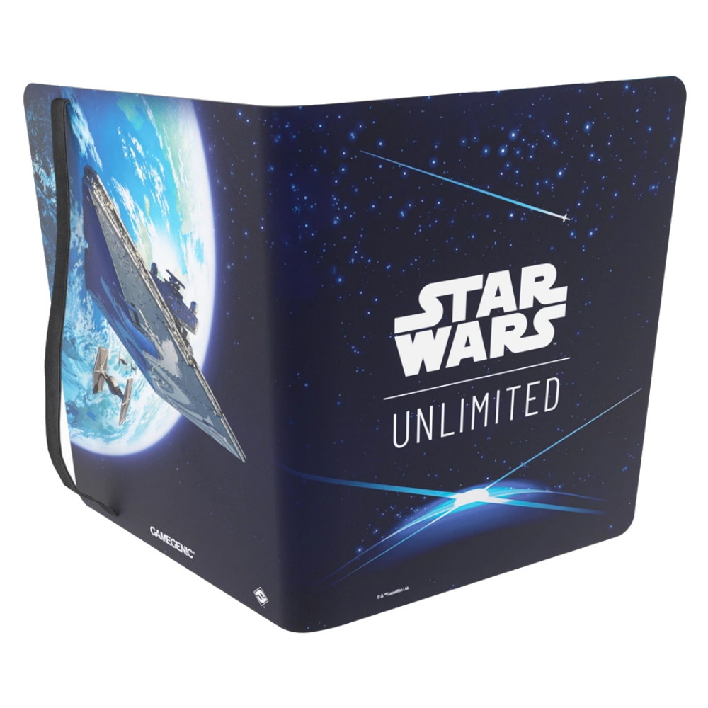 Star Wars: Unlimited - 18-Pocket Album: Card Back Blue