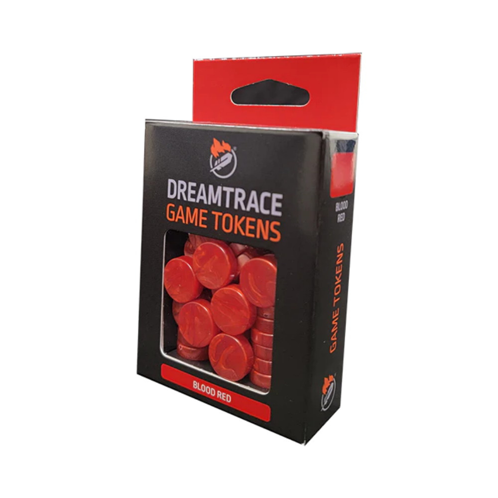 DreamTrace Game Tokens: Blood Red