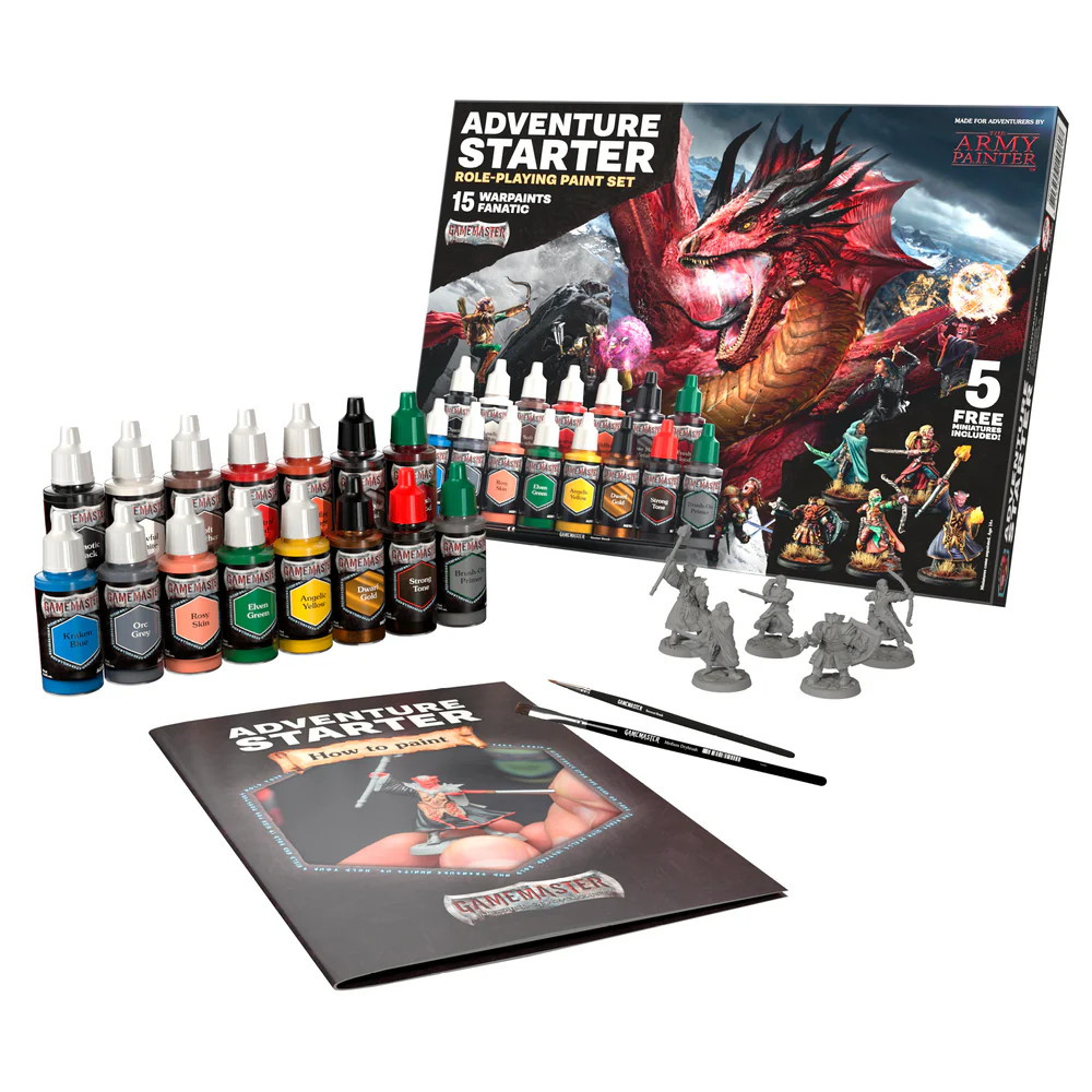 Army Painter: Gamemaster - Adventure Starter Role-playing Paint Set